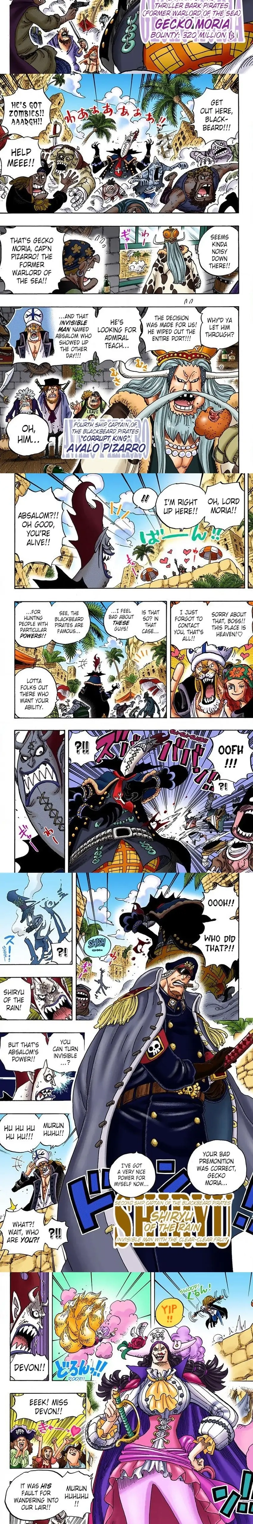One Piece (Official Colored) Chapter 925 page 2 - 