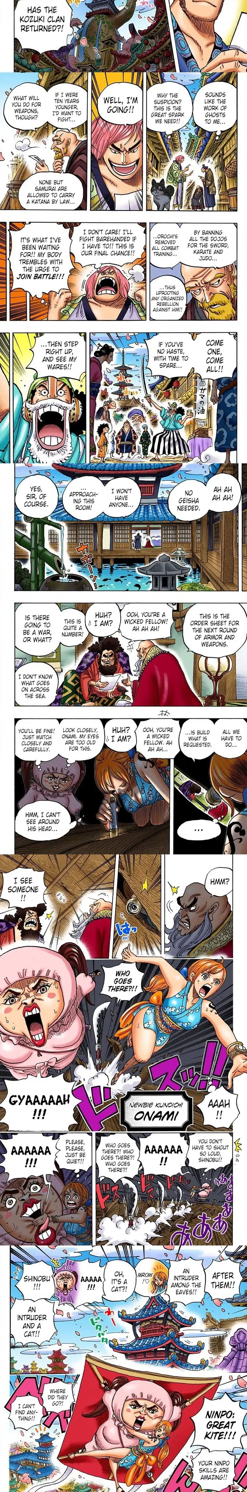 One Piece (Official Colored) Chapter 926 page 2 - 