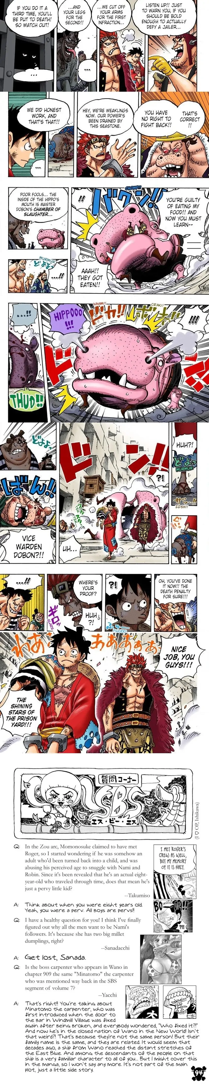 One Piece (Official Colored) Chapter 926 page 5 - 