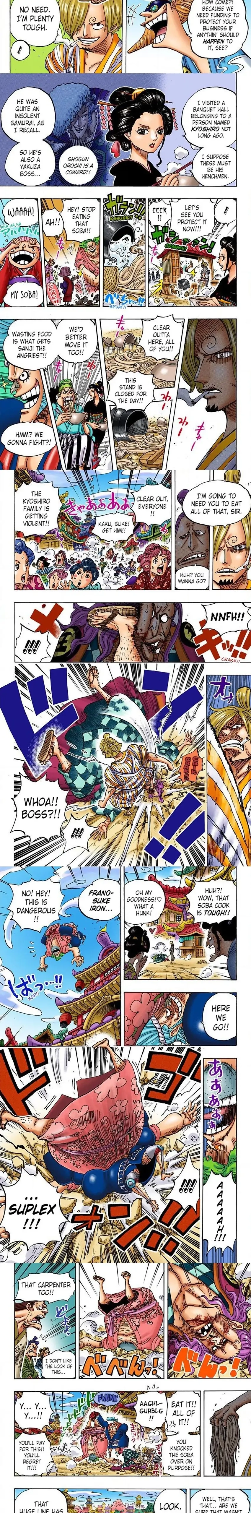 One Piece (Official Colored) Chapter 927 page 2 - 