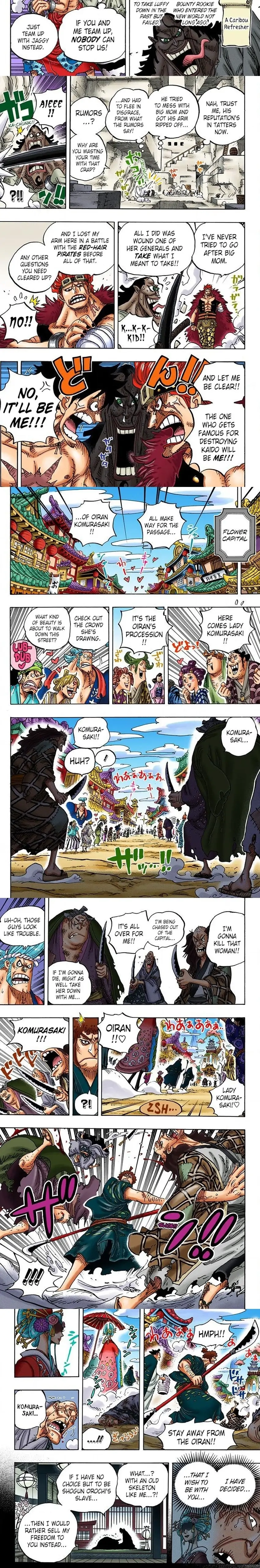 One Piece (Official Colored) Chapter 928 page 2 - 