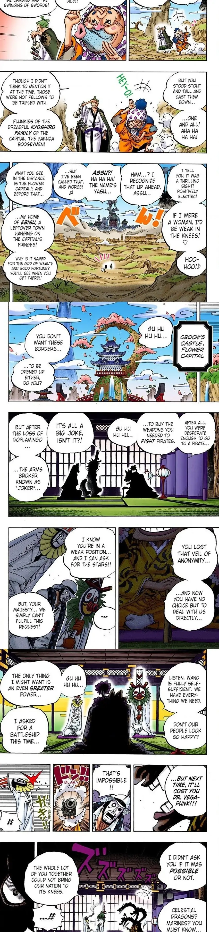 One Piece (Official Colored) Chapter 929 page 3 - 