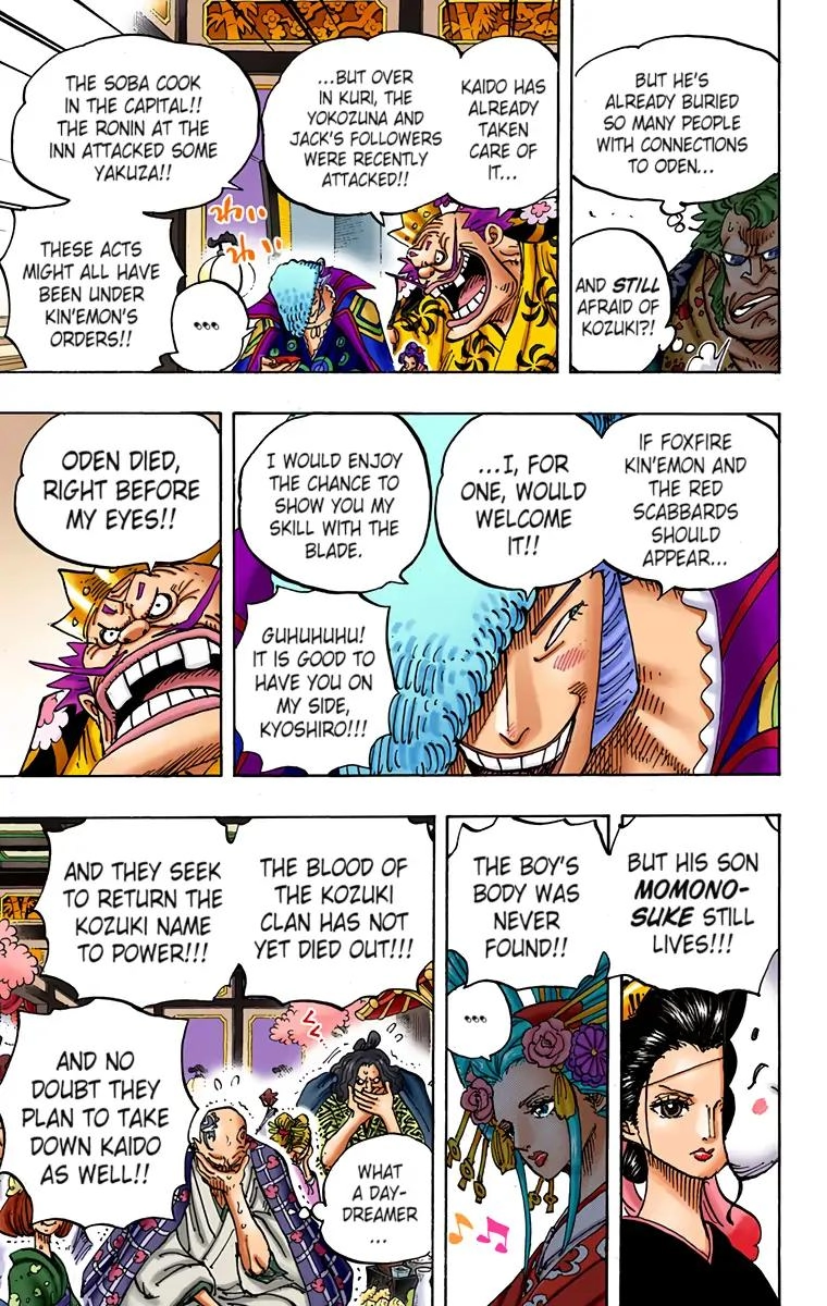 One Piece (Official Colored) Chapter 932 page 18 - 
