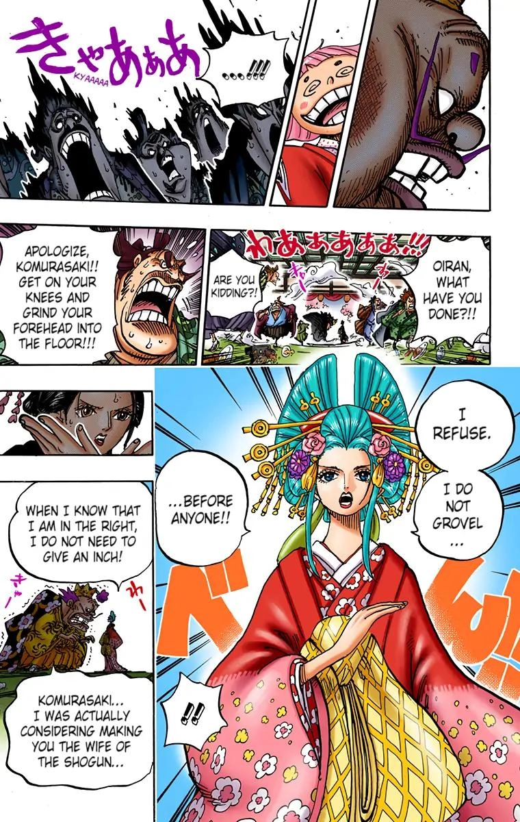 One Piece (Official Colored) Chapter 932 page 22 - 
