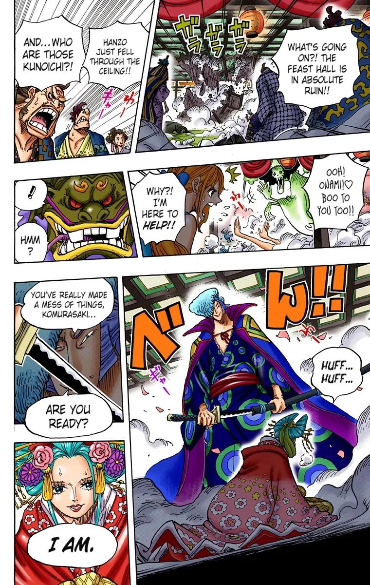 One Piece (Official Colored) Chapter 933 page 10 - 