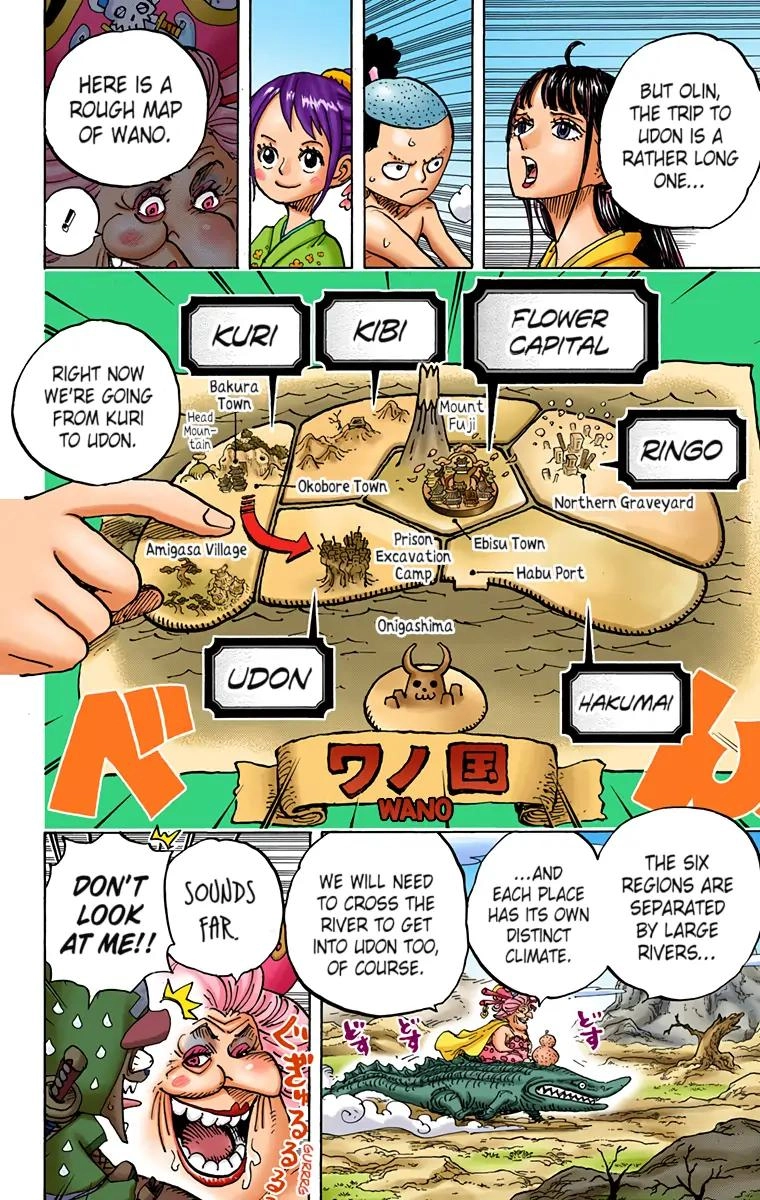 One Piece (Official Colored) Chapter 934 page 6 - 