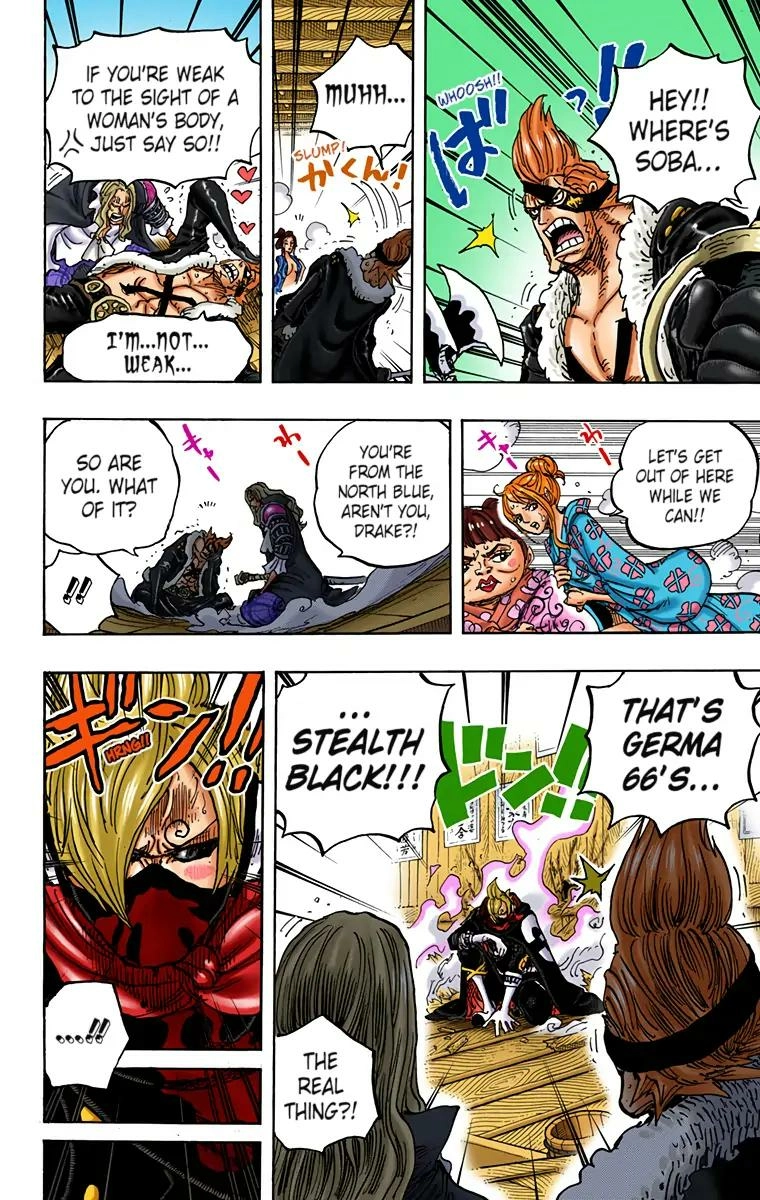 One Piece (Official Colored) Chapter 936 page 14 - 