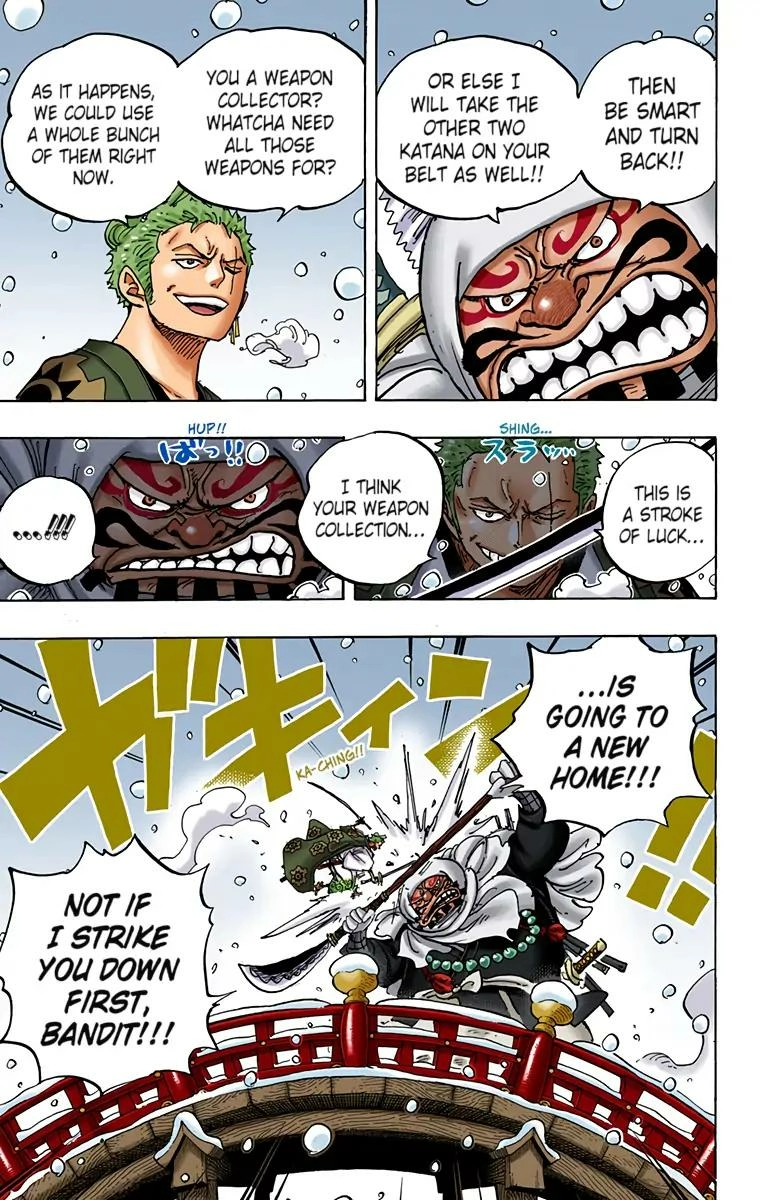 One Piece (Official Colored) Chapter 936 page 17 - 