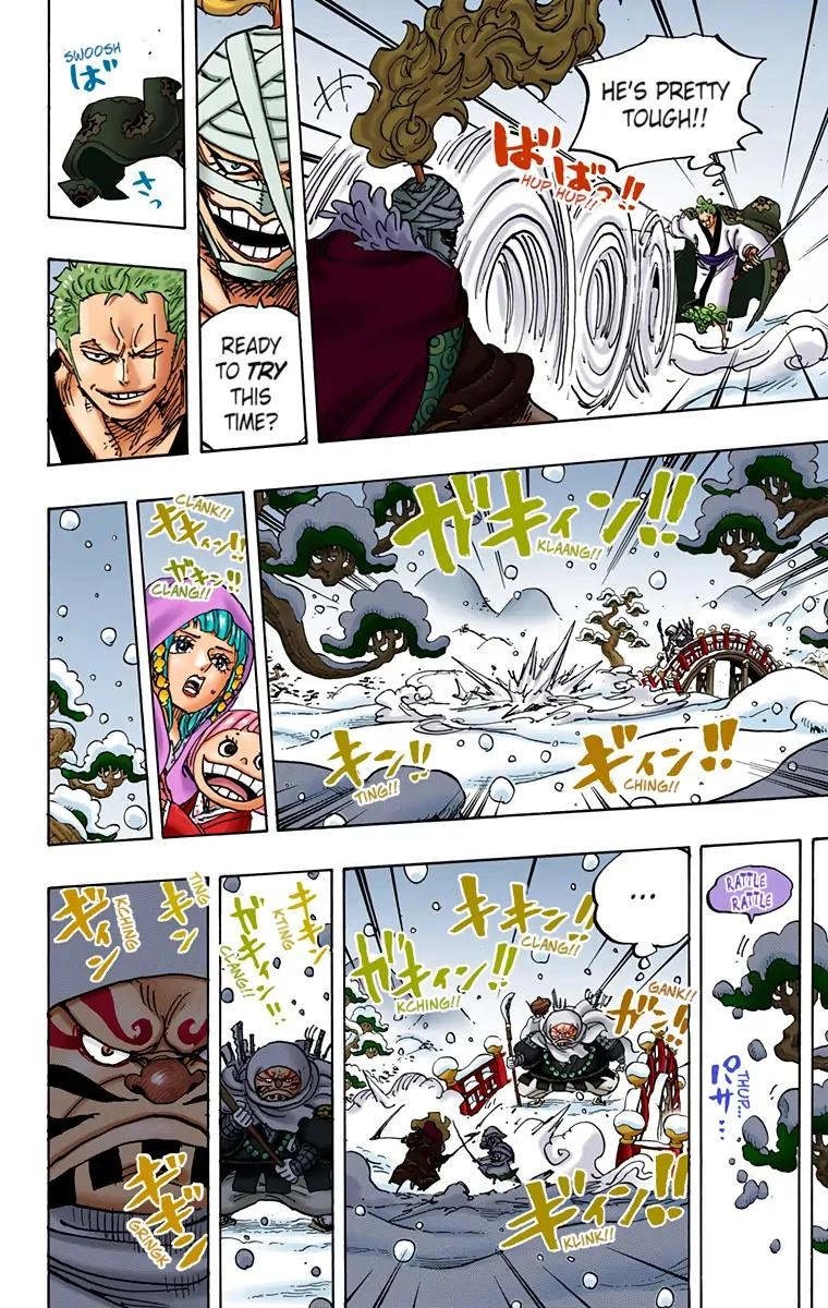 One Piece (Official Colored) Chapter 937 page 14 - 