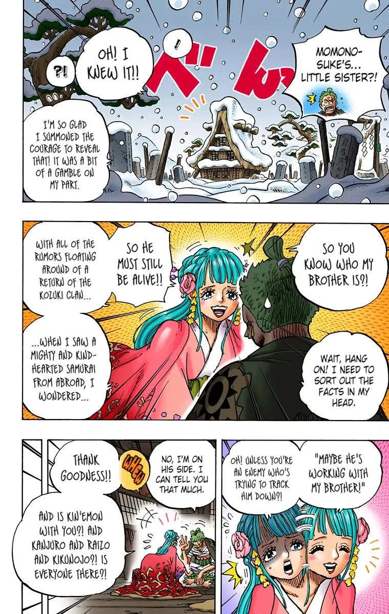 One Piece (Official Colored) Chapter 939 page 2 - 