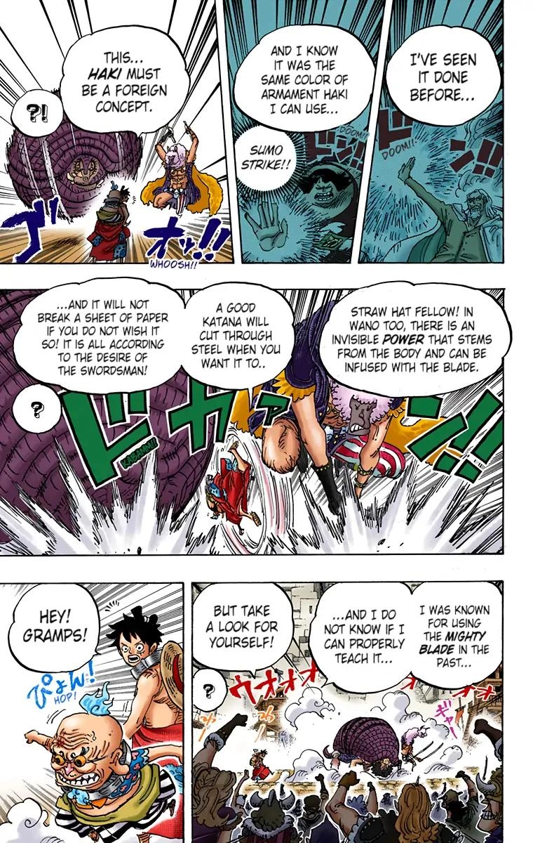 One Piece (Official Colored) Chapter 939 page 14 - 