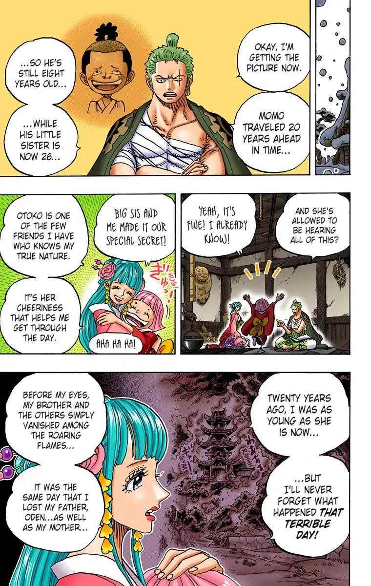 One Piece (Official Colored) Chapter 939 page 3 - 