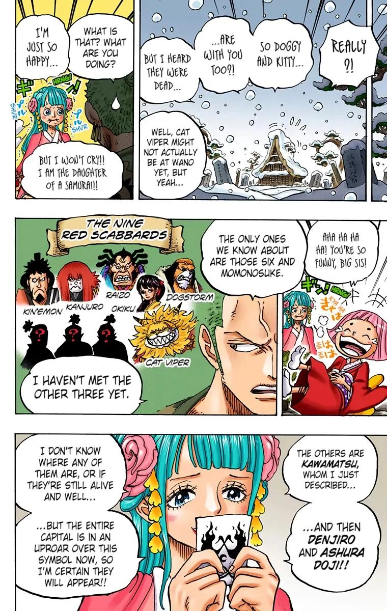 One Piece (Official Colored) Chapter 939 page 6 - 