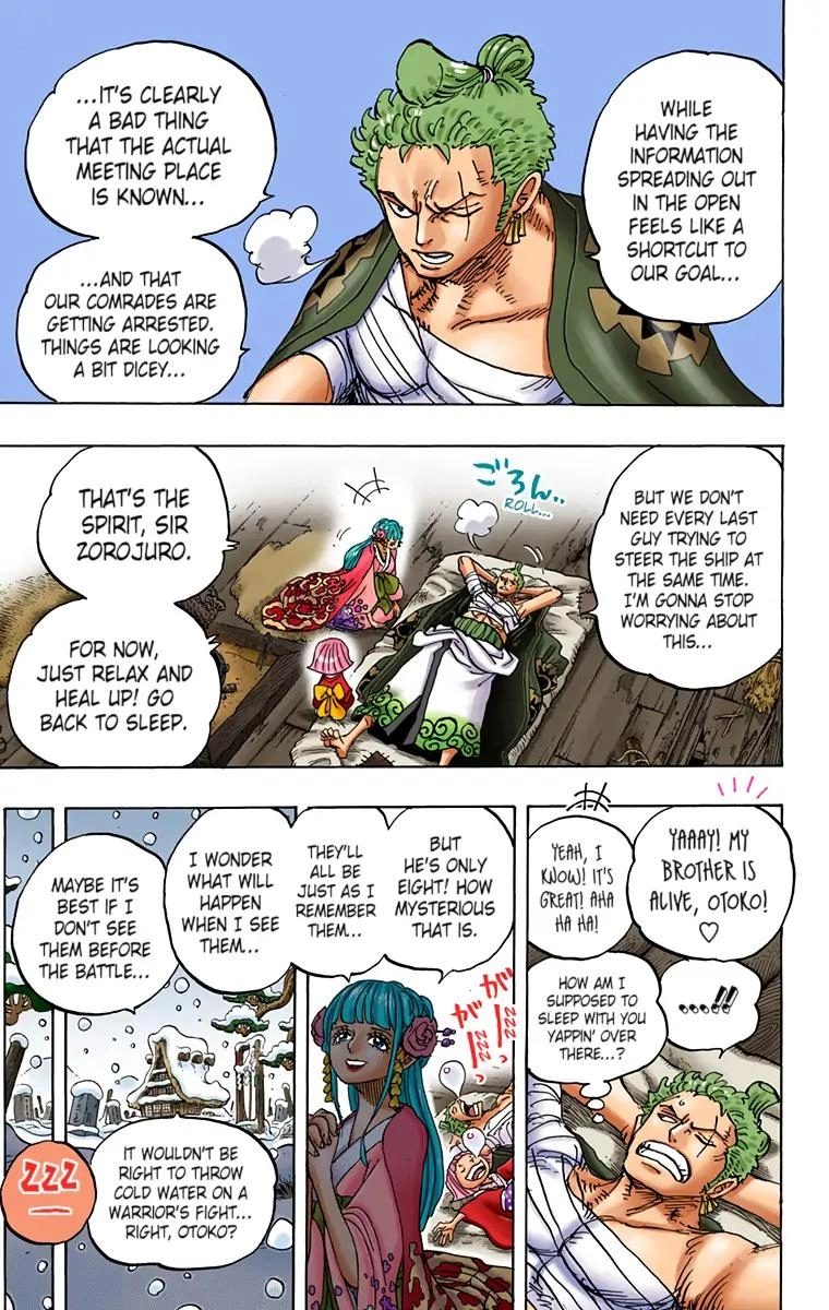 One Piece (Official Colored) Chapter 939 page 7 - 