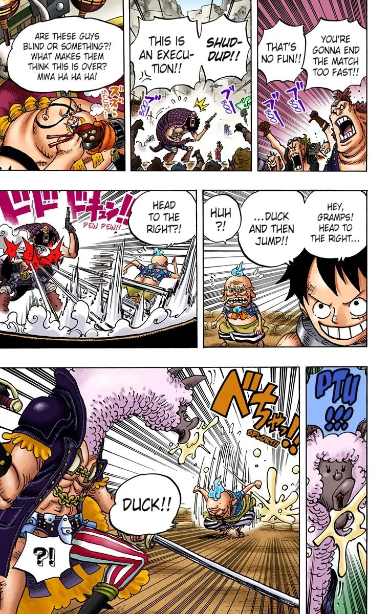 One Piece (Official Colored) Chapter 939 page 10 - 