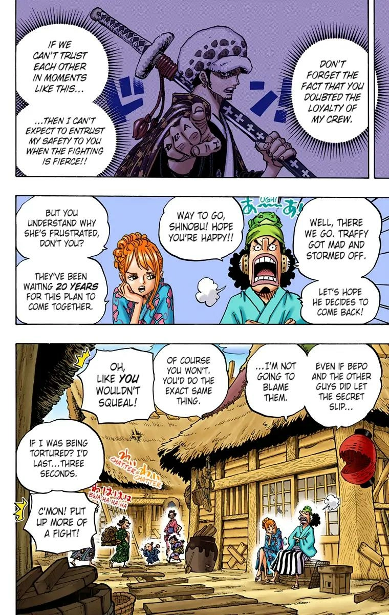 One Piece (Official Colored) Chapter 940 page 2 - 