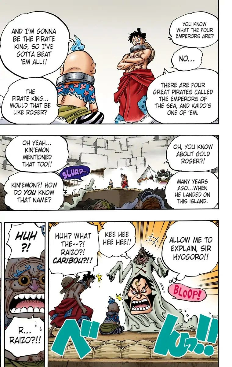 One Piece (Official Colored) Chapter 940 page 13 - 