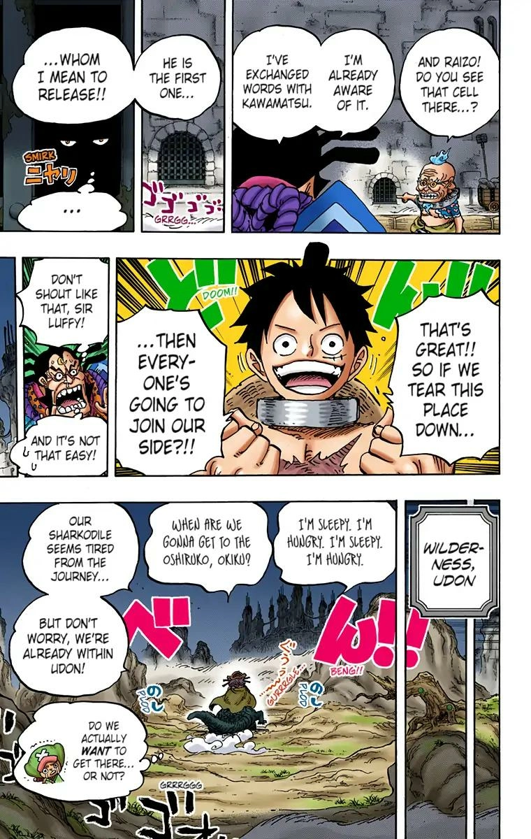 One Piece (Official Colored) Chapter 940 page 17 - 