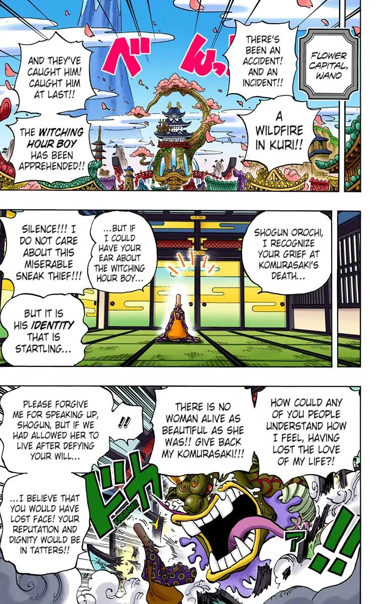 One Piece (Official Colored) Chapter 941 page 3 - 
