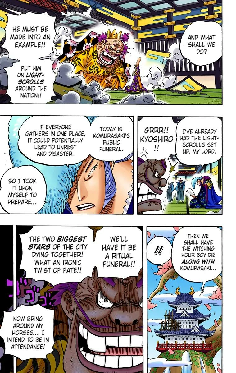 One Piece (Official Colored) Chapter 941 page 5 - 