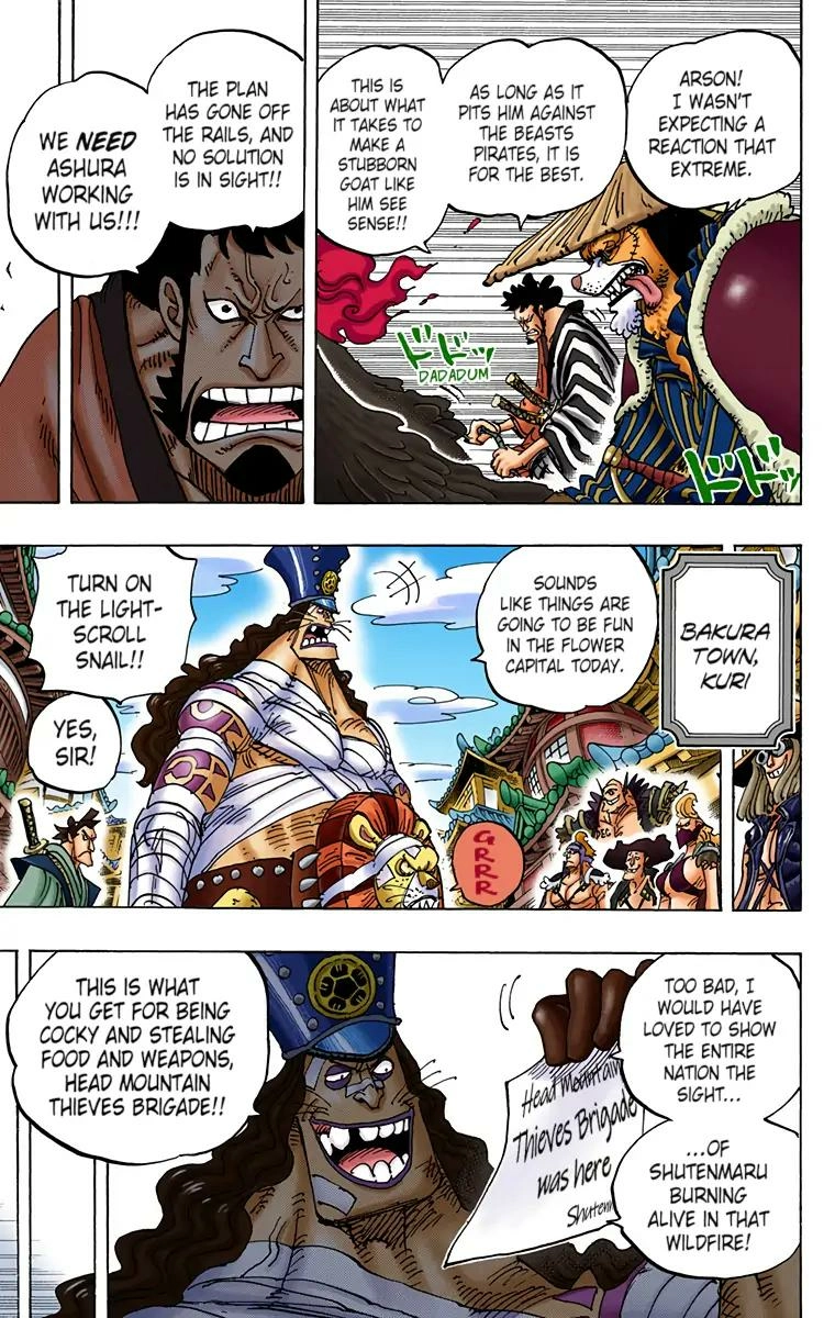 One Piece (Official Colored) Chapter 941 page 9 - 