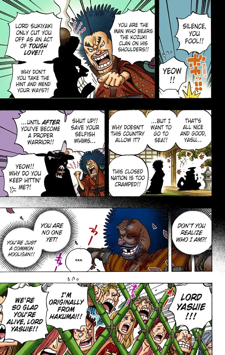 One Piece (Official Colored) Chapter 942 page 3 - 