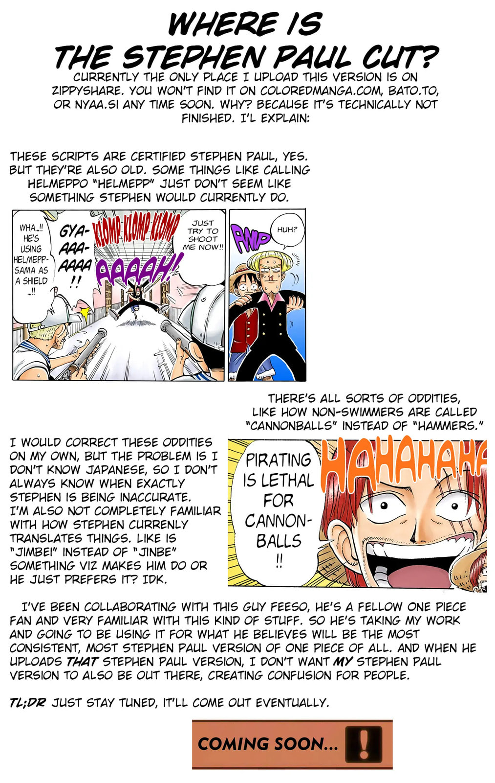 Read One Piece chapter 0 image 13 on Lezhin