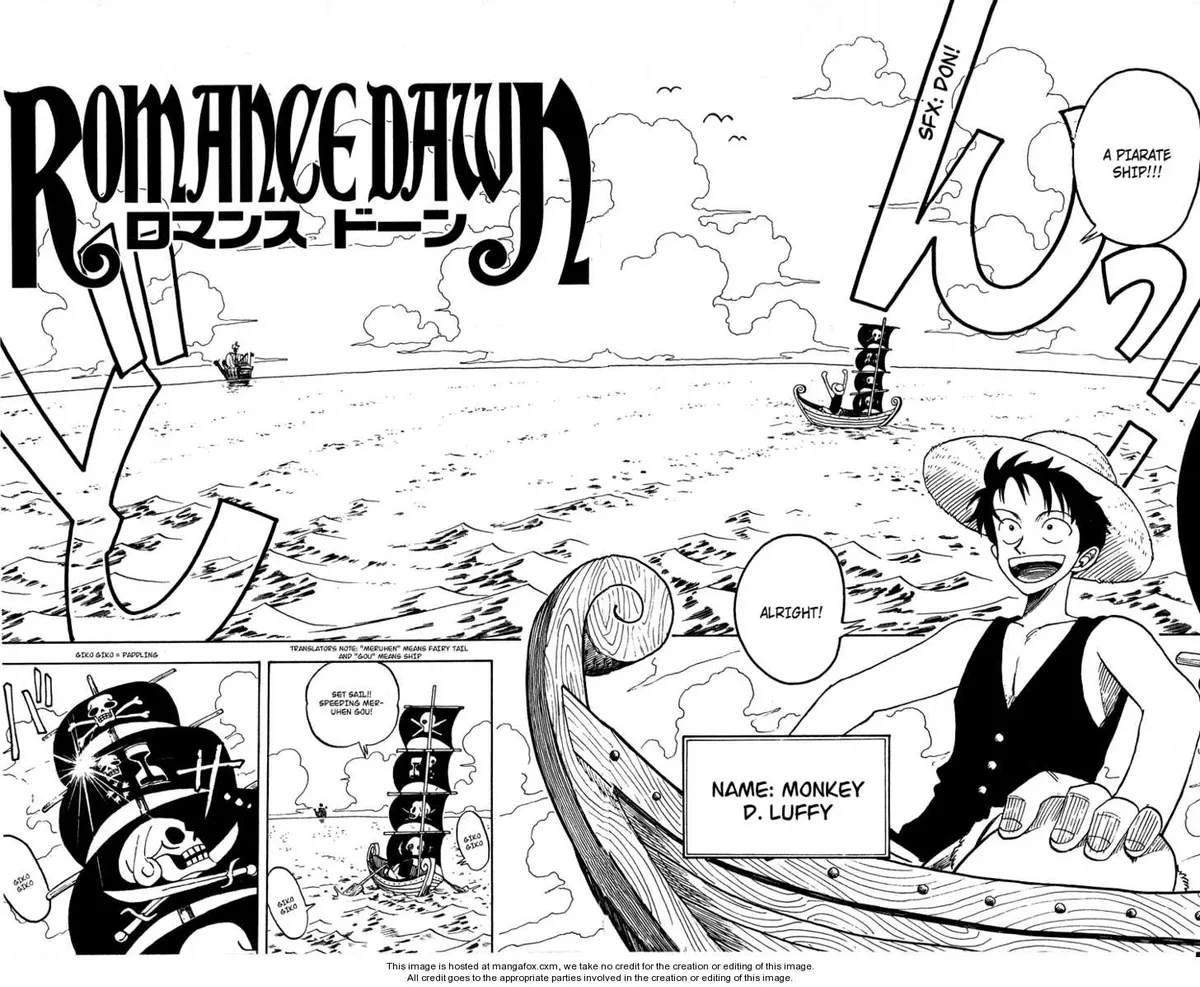 Read One Piece chapter 1.1 image 3 on Lezhin