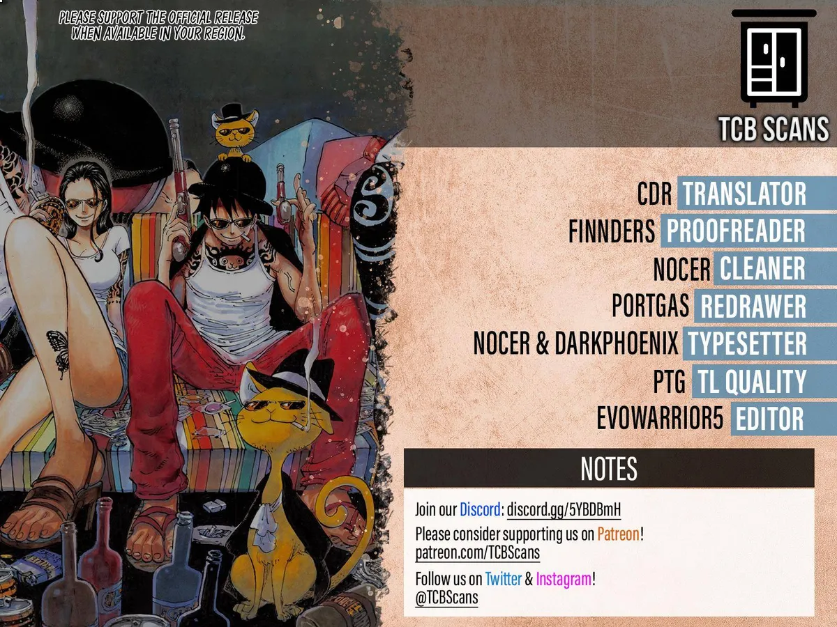 One Piece Chapter 1033.5 page 2 - 