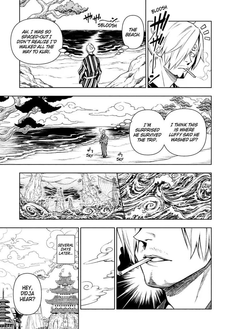 One Piece Chapter 1036.5 page 16 - 
