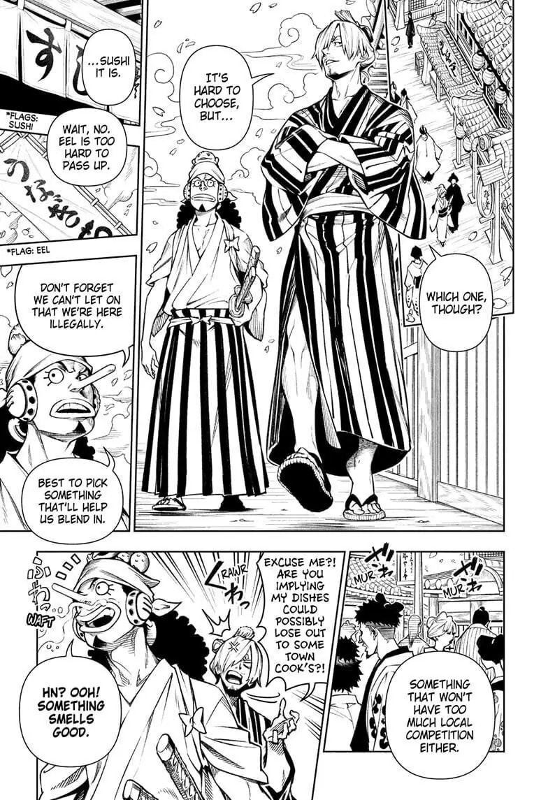 One Piece Chapter 1036.5 page 4 - 