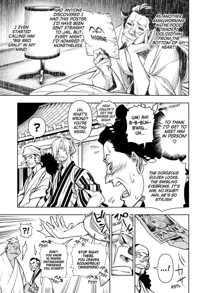 One Piece Chapter 1036.5 page 34 - 