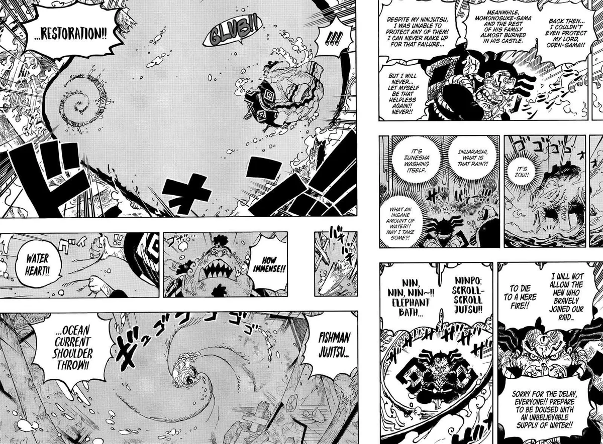 Read One Piece chapter 1045.99 image 10 on Lezhin