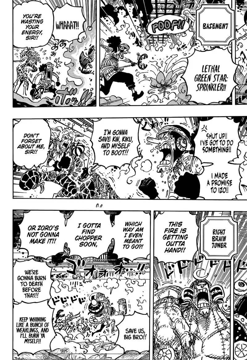 Read One Piece chapter 1045.99 image 8 on Lezhin