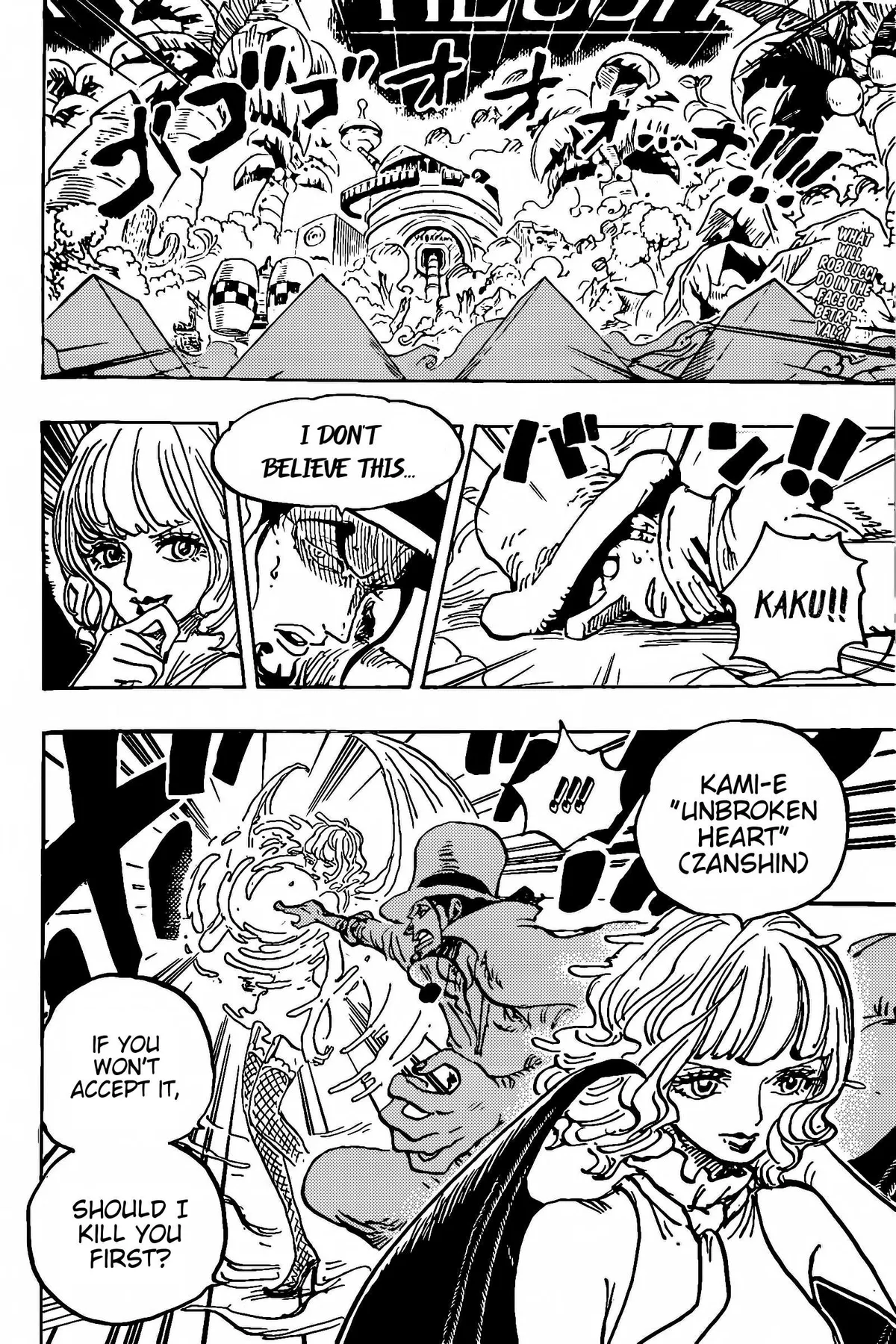 One Piece Chapter 1072.1 page 3 - 
