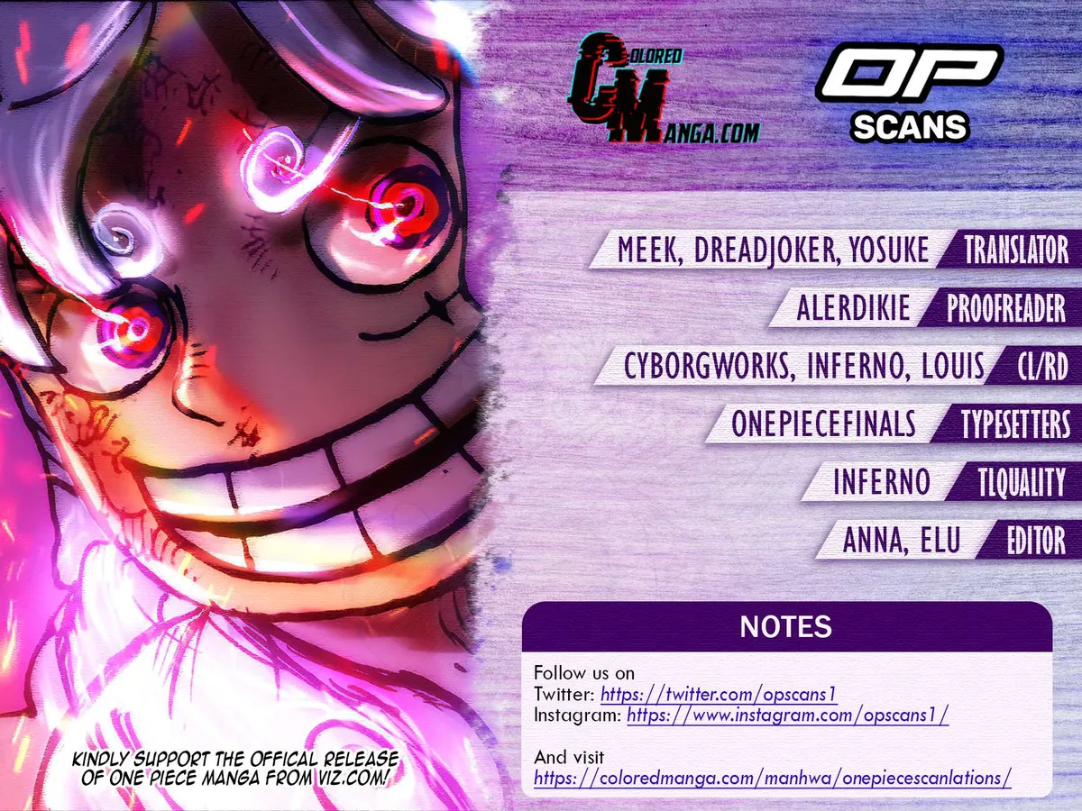 One Piece Chapter 1072.2 page 2 - 