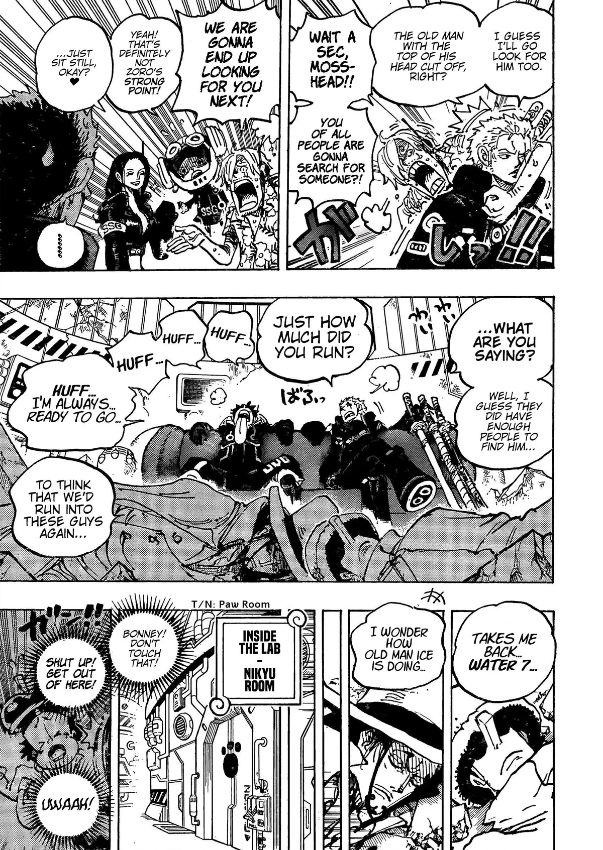 One Piece Chapter 1072.2 page 11 - 