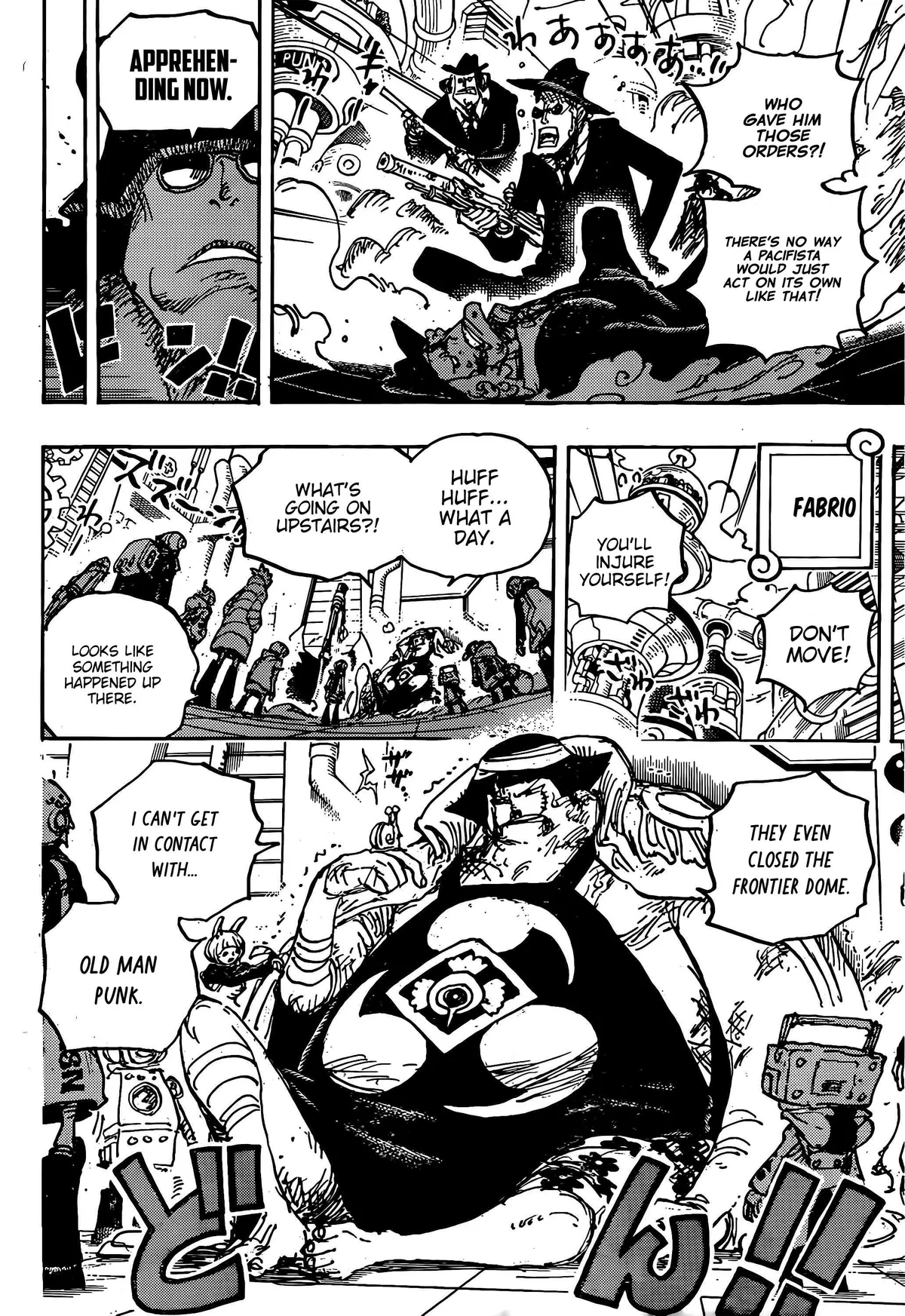 One Piece Chapter 1072.2 page 5 - 