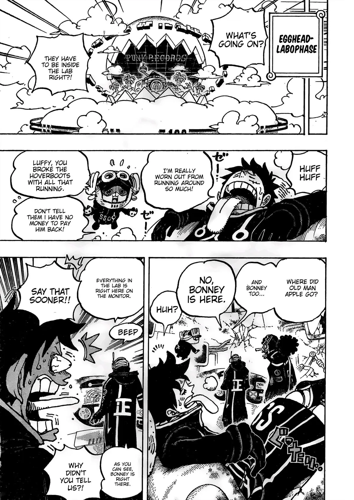 One Piece Chapter 1072.2 page 8 - 