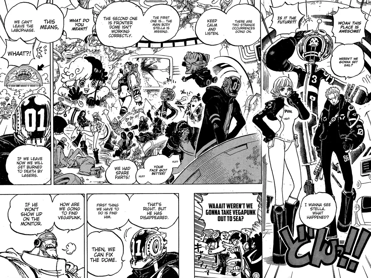 One Piece Chapter 1072.2 page 9 - 