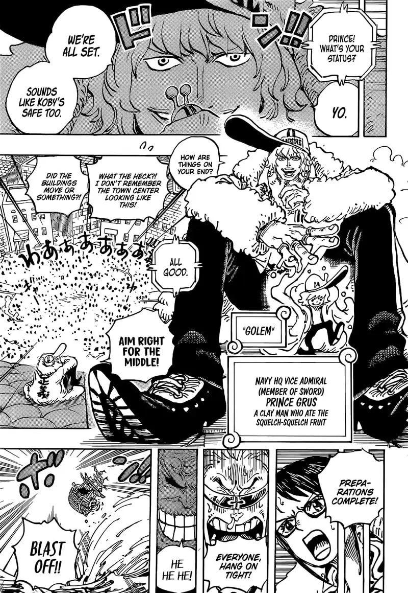 One Piece Chapter 1080.1 page 13 - 