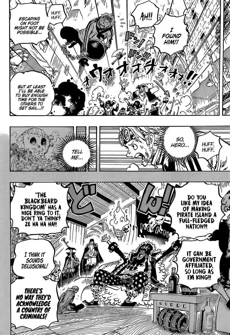 One Piece Chapter 1080.1 page 6 - 