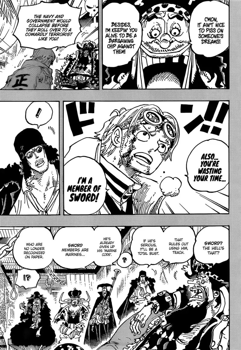 One Piece Chapter 1080.1 page 7 - 