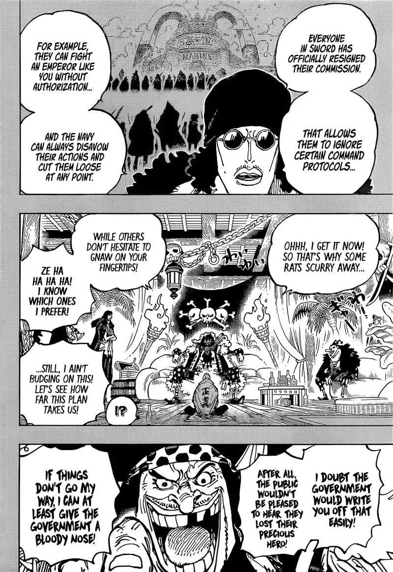 One Piece Chapter 1080.1 page 8 - 