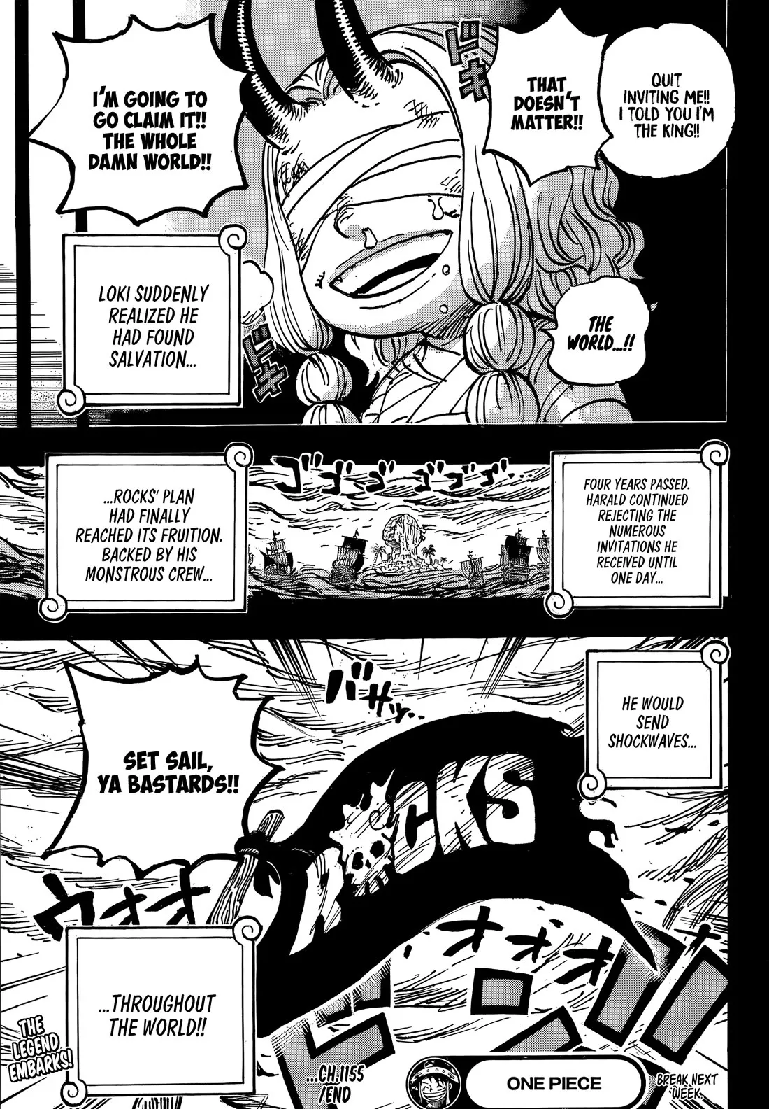 One Piece Chapter 1155 page 15 - 