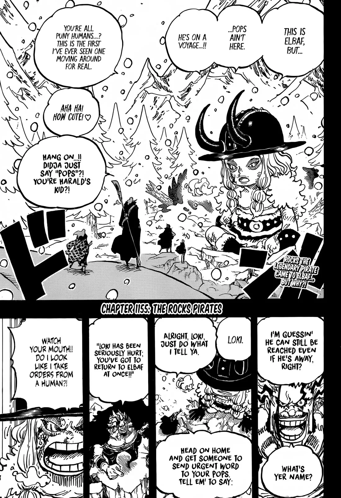 One Piece Chapter 1155 page 3 - 