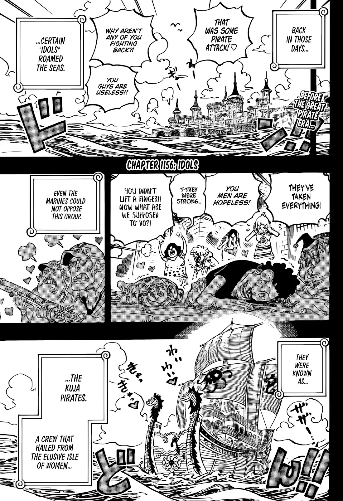 One Piece Chapter 1156 page 3 - 