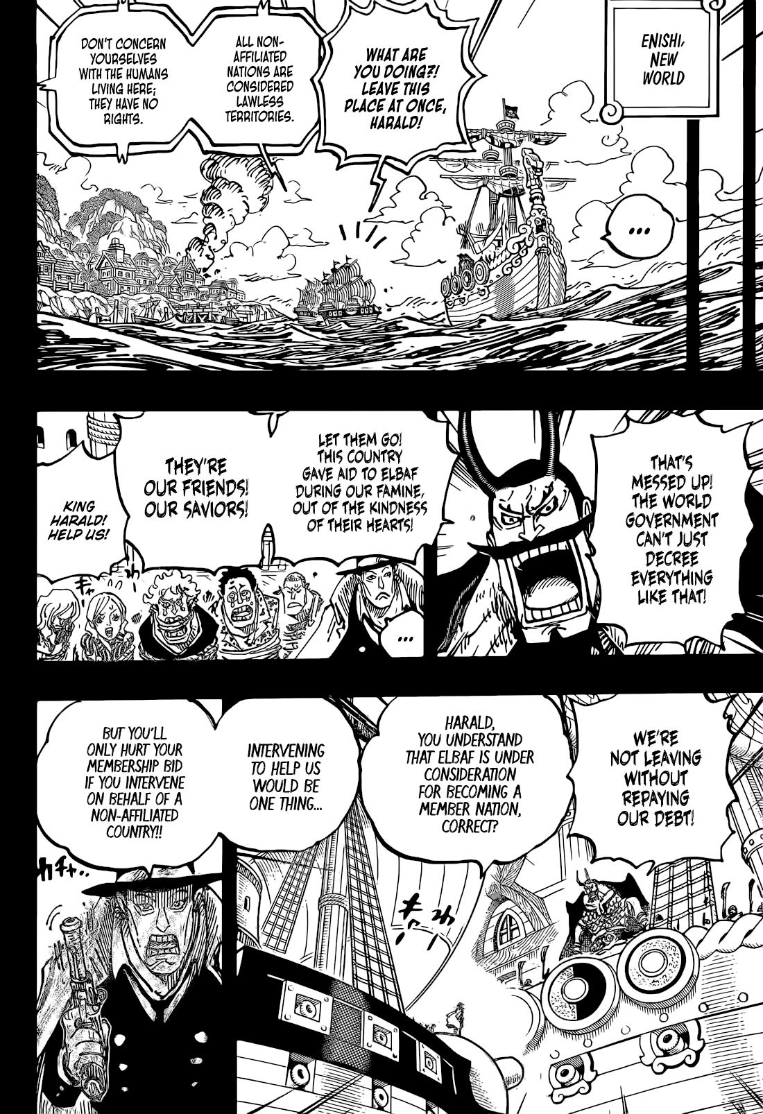 One Piece Chapter 1157 page 7 - 