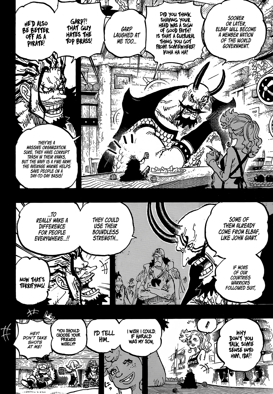 One Piece Chapter 1157 page 9 - 