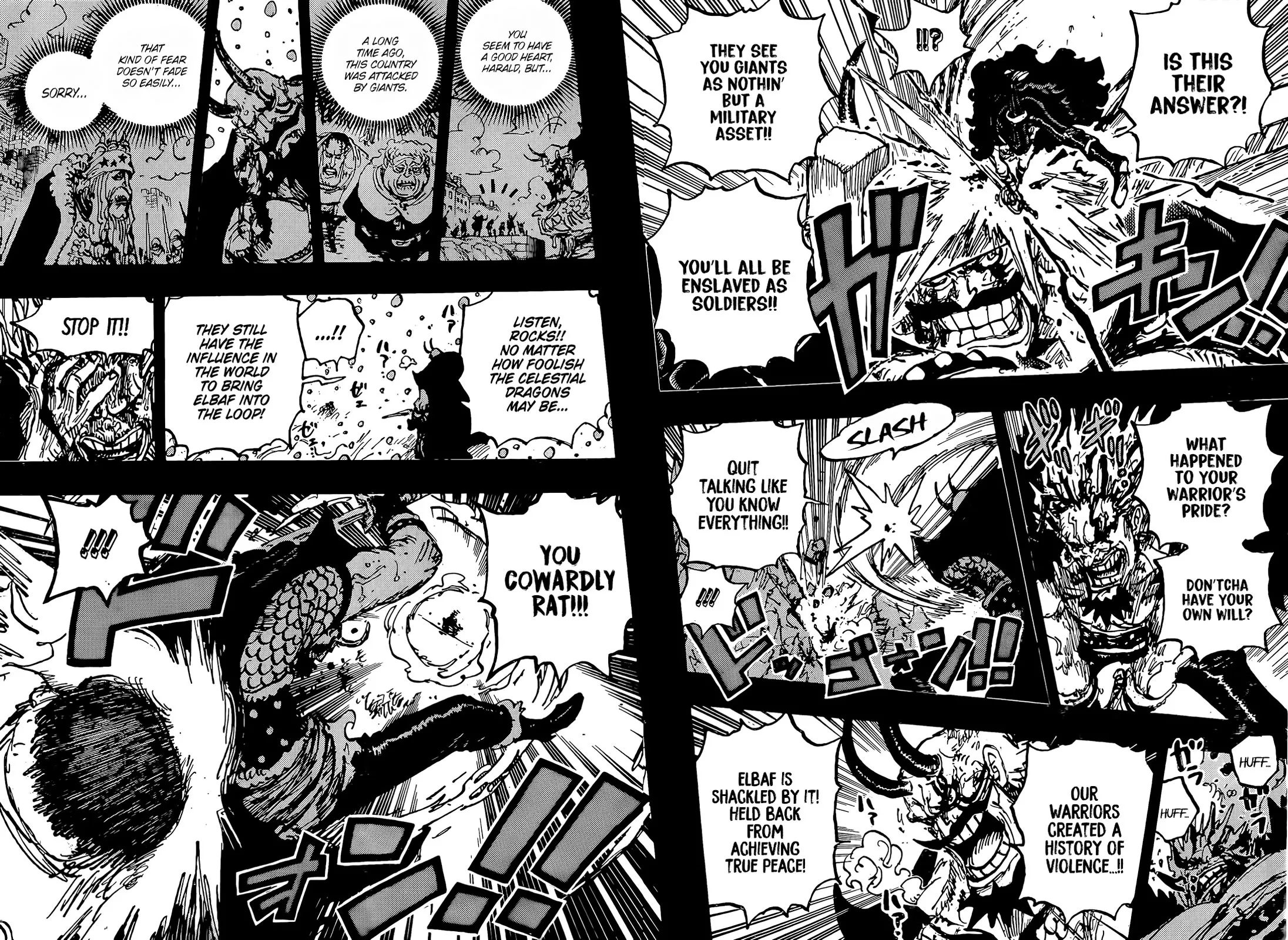 One Piece Chapter 1158 page 12 - 